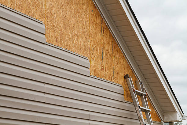 Professional Siding Inspection technician working in Lawsonville, NC